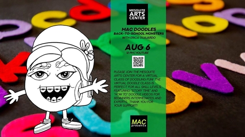 MAC Doodles: Back-to-School Monsters