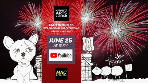 MAC Doodles: Let's Celebrate Our Patriotism!