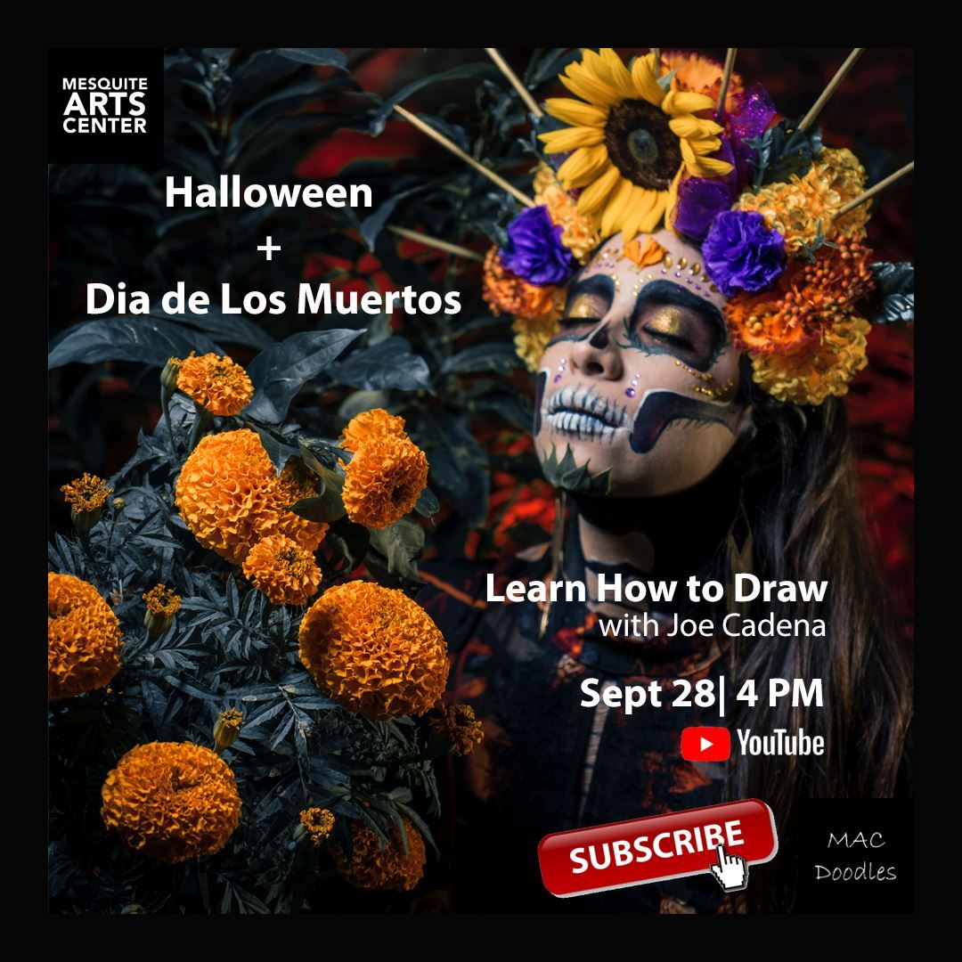 MAC Doodles | Halloween + Dia De Los Muertos