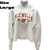 Size X-Large White Cropped Hoodie