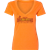 NISF Ladies Orange V-Neck (Small)
