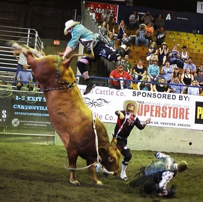 Bullfighter Logan Blasdell