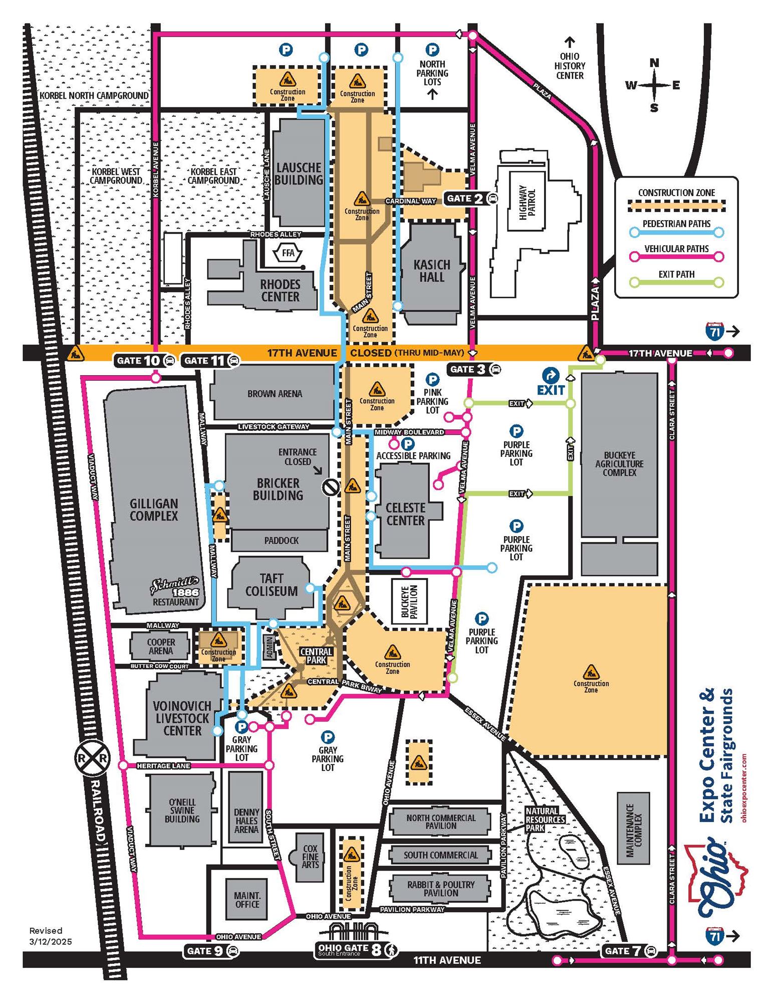 Directions and Parking Directions and Parking