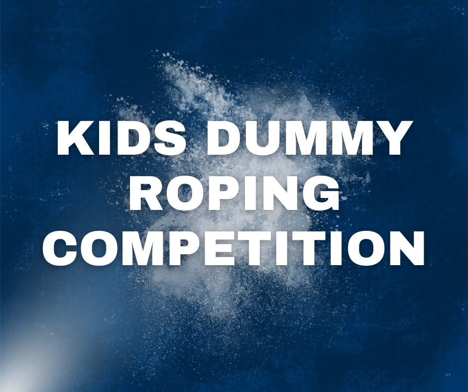 Kids Dummy Roping Competition