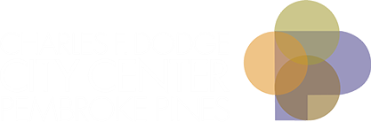 charles f dodge center logo