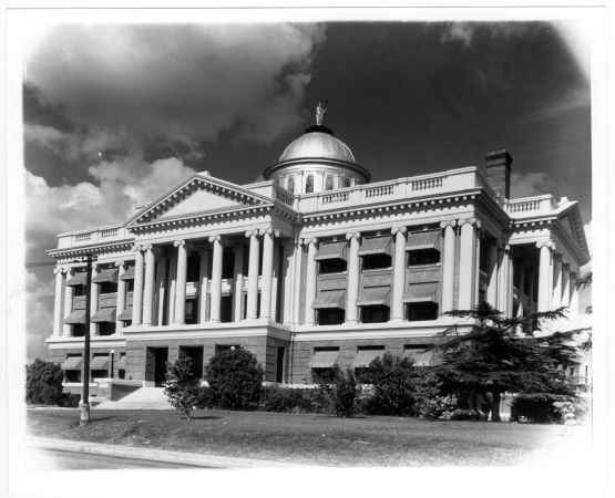 Fourth Courthouse in the 1950's