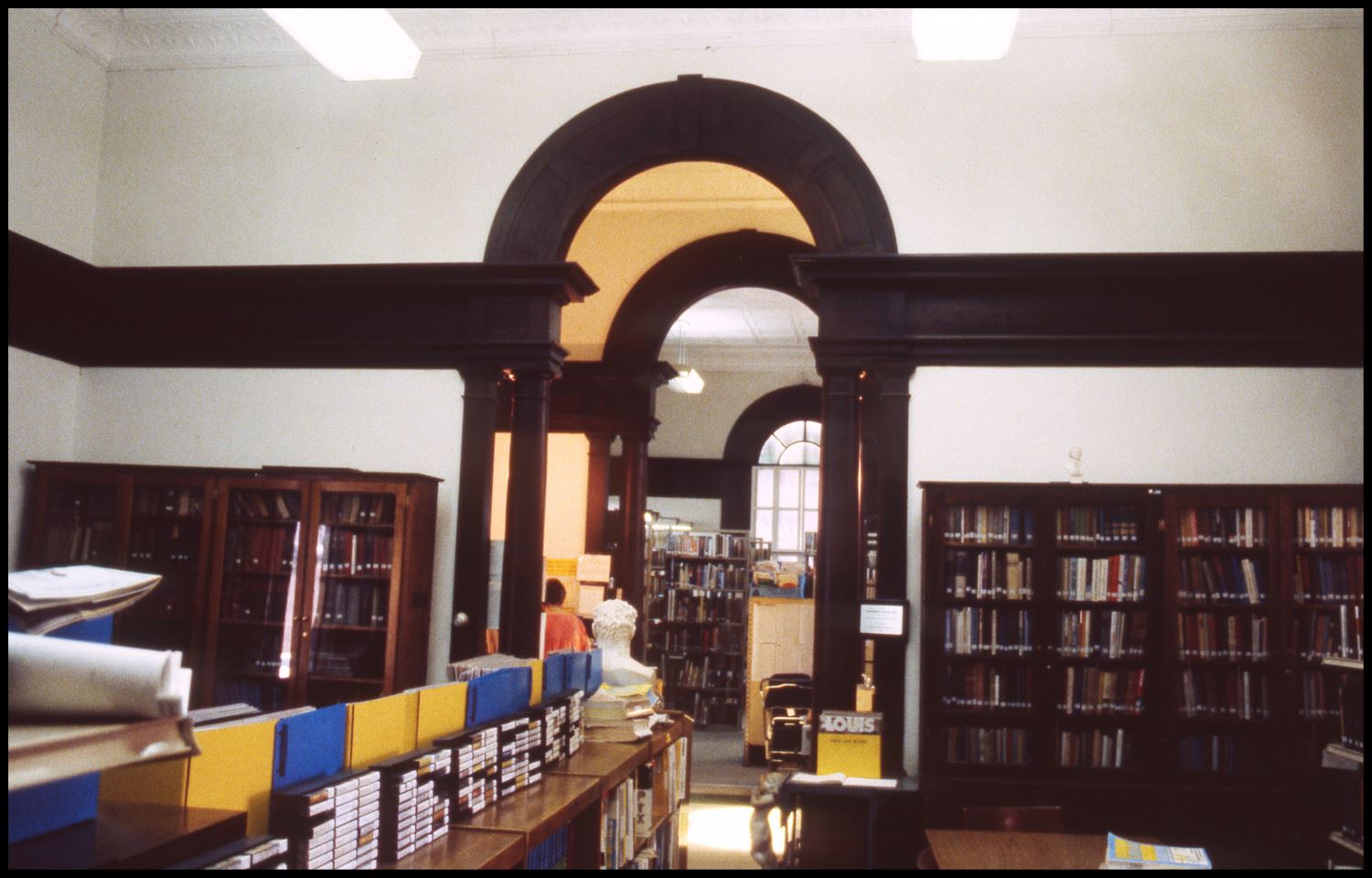 Interior of the Carnegie Library - 1970s