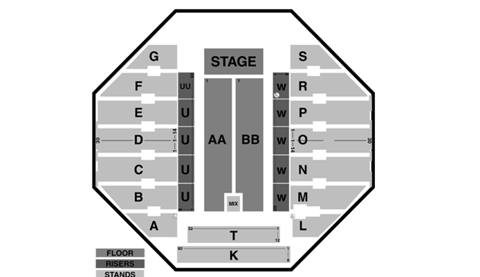 arena seating chart