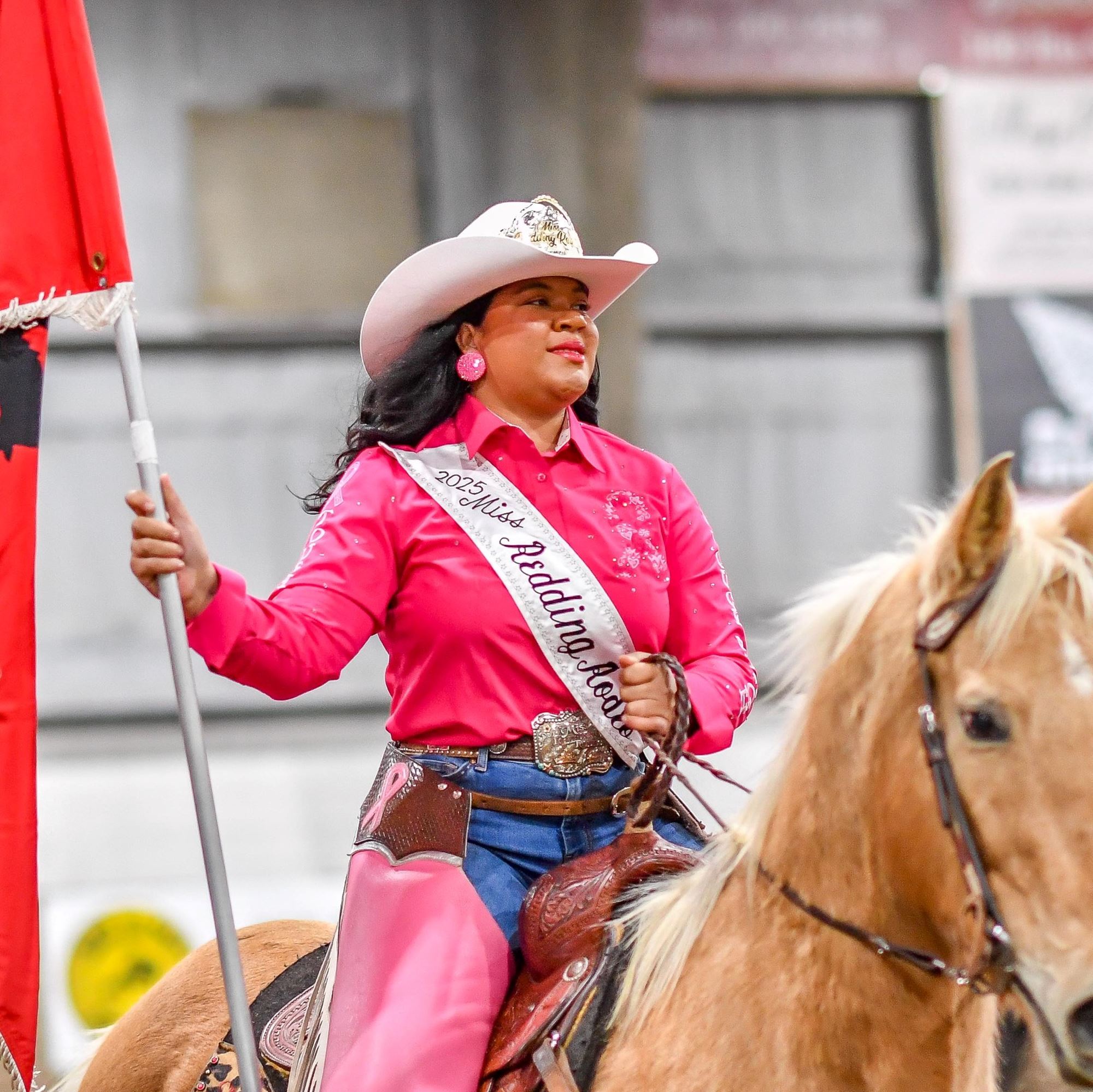 Miss Rodeo Riding Miss Redding Rodeo
