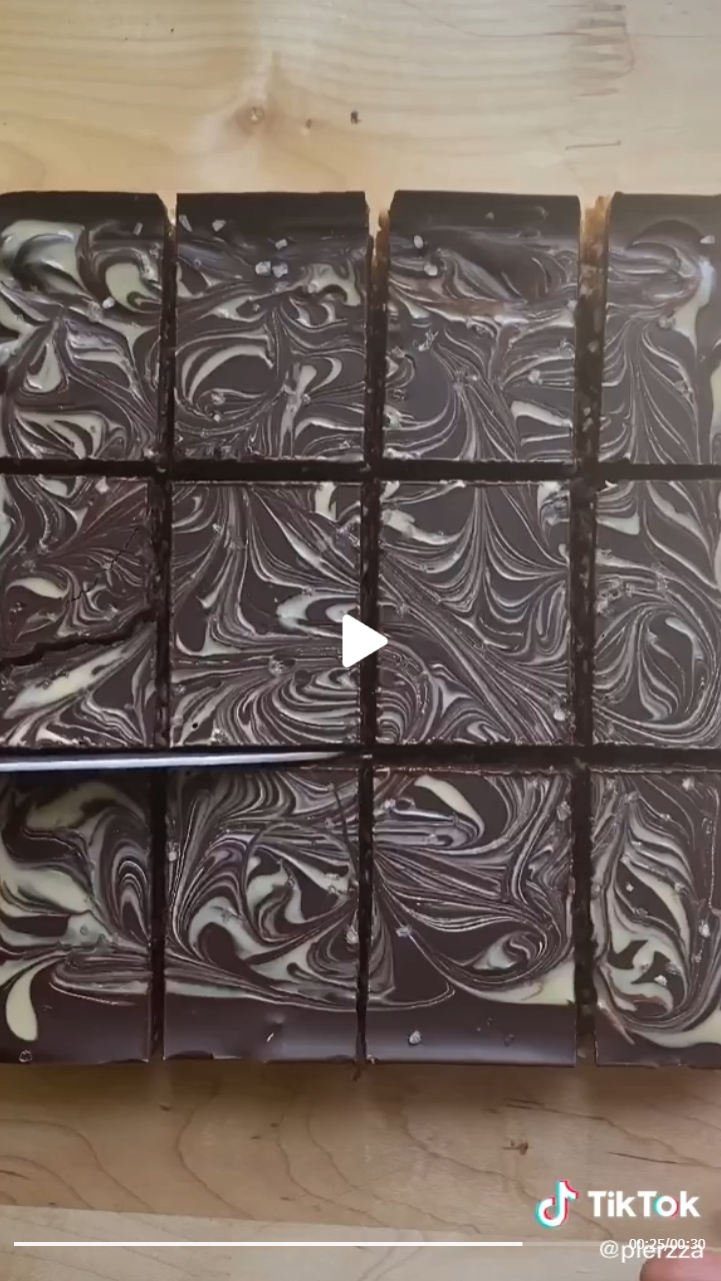 TikTok Chocolate Date Bars