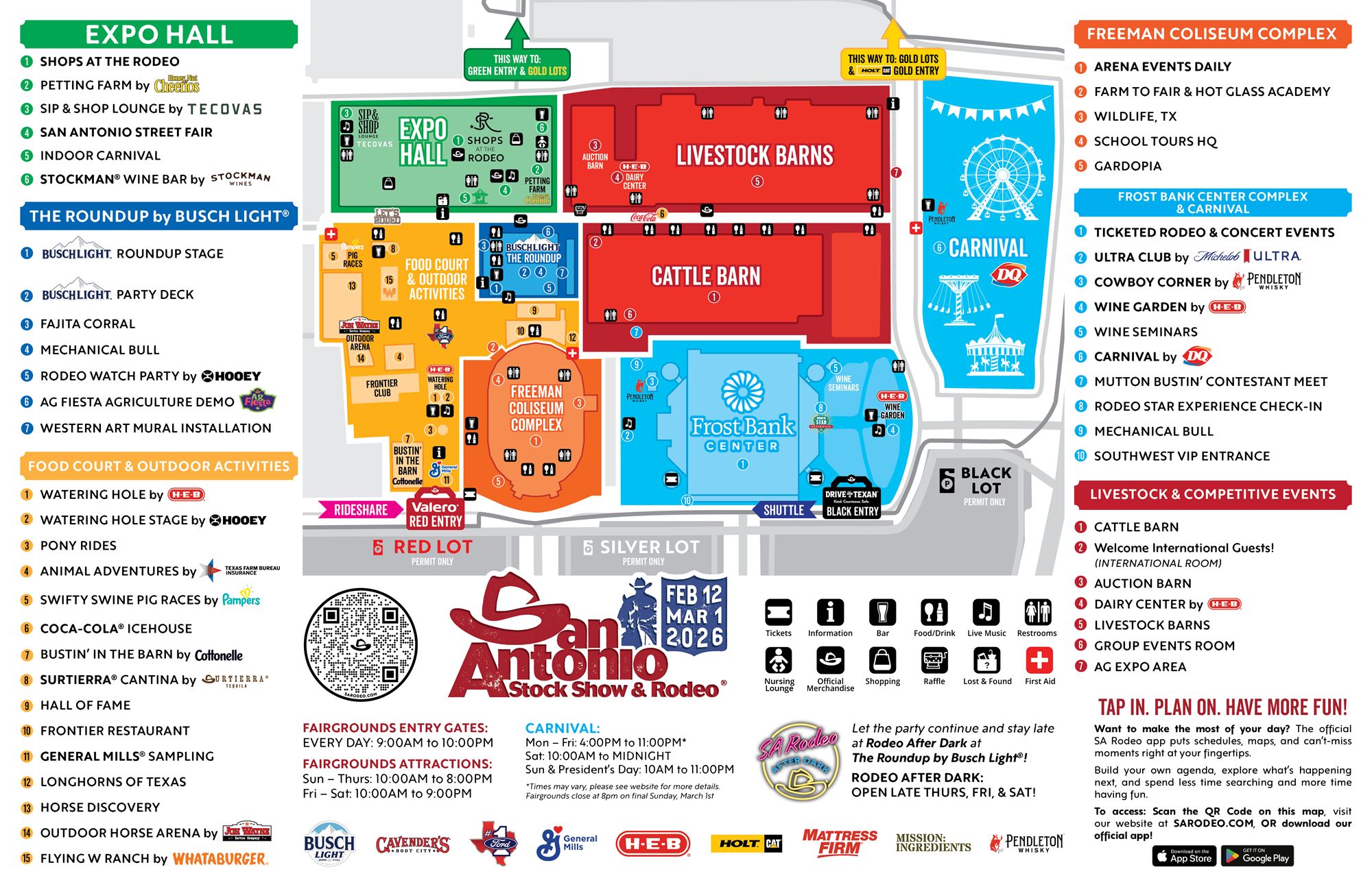 Sa Rodeo Grounds Map About