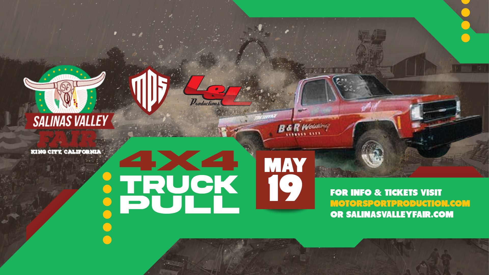 4x4 Truck Pulls - May 19th