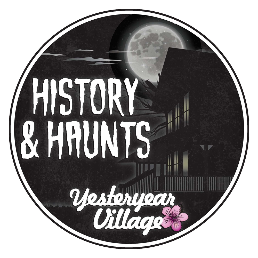 History & Haunts with Yesteryear Village logo