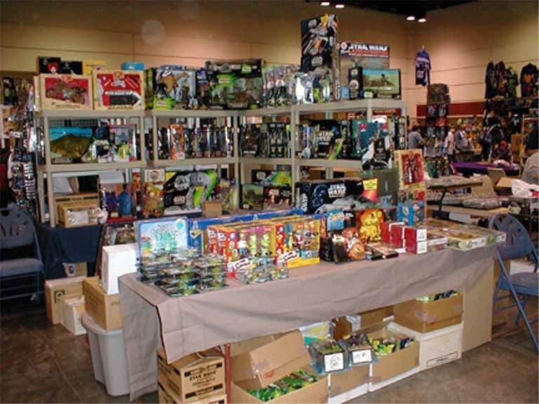 The Toy Guys will be at the Gigantic Garage Sale with a variety of collectibles.