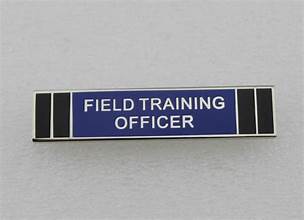 Field training officer qualification pin 