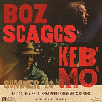 VenuWorks Presents BOZ SCAGGS & KEB’ MO’