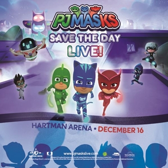 PJ Masks Returns to Hartman Arena with a Whole New Show!