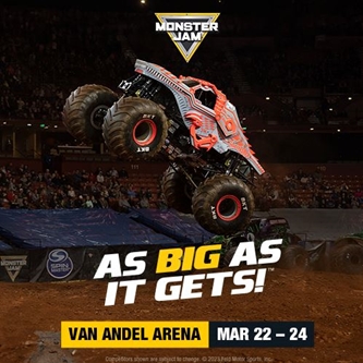 Grand Rapids Monster Jam Arena Championship Series Roars into Van Andel Arena March 22-24, 2024