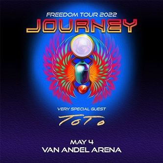 Journey With Very Special Guest Toto at Van Andel Arena May 4, 2022