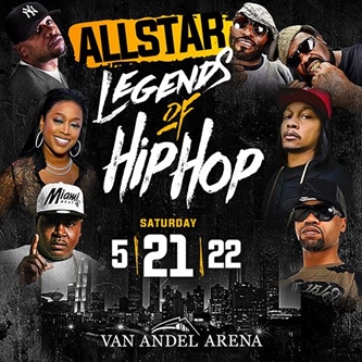 All Star Legends of Hip Hop Bring Tour to Van Andel Arena Saturday, May 21st
