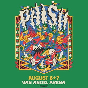 Phish Announces 2024 Tour Coming to Van Andel Arena August 6 & 7