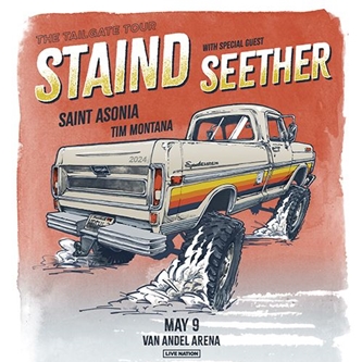 Staind Announces The Tailgate Tour Coming to Van Andel Arena May 9, 2024