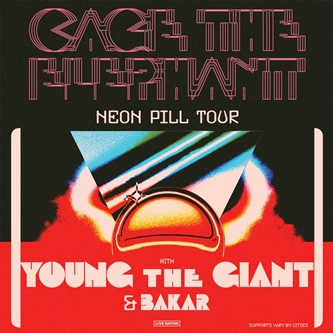 Cage The Elephant Announce Neon Pill Tour Coming to Van Andel Arena August 16, 2024