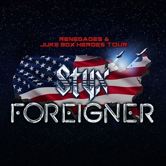 Styx & Foreigner With Very Special Guest John Waite Announce Show at Van Andel Arena June 11, 2024