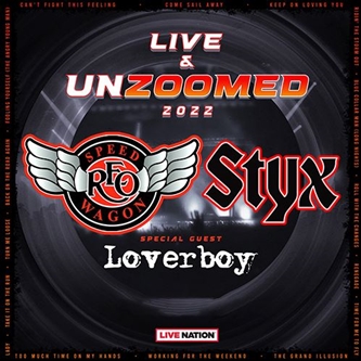 Styx & REO Speedwagon Co-Headline Summer Tour with Loverboy