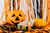 Pumpkins and candy at Anaheim GardenWalk's Halloween Carnival.
