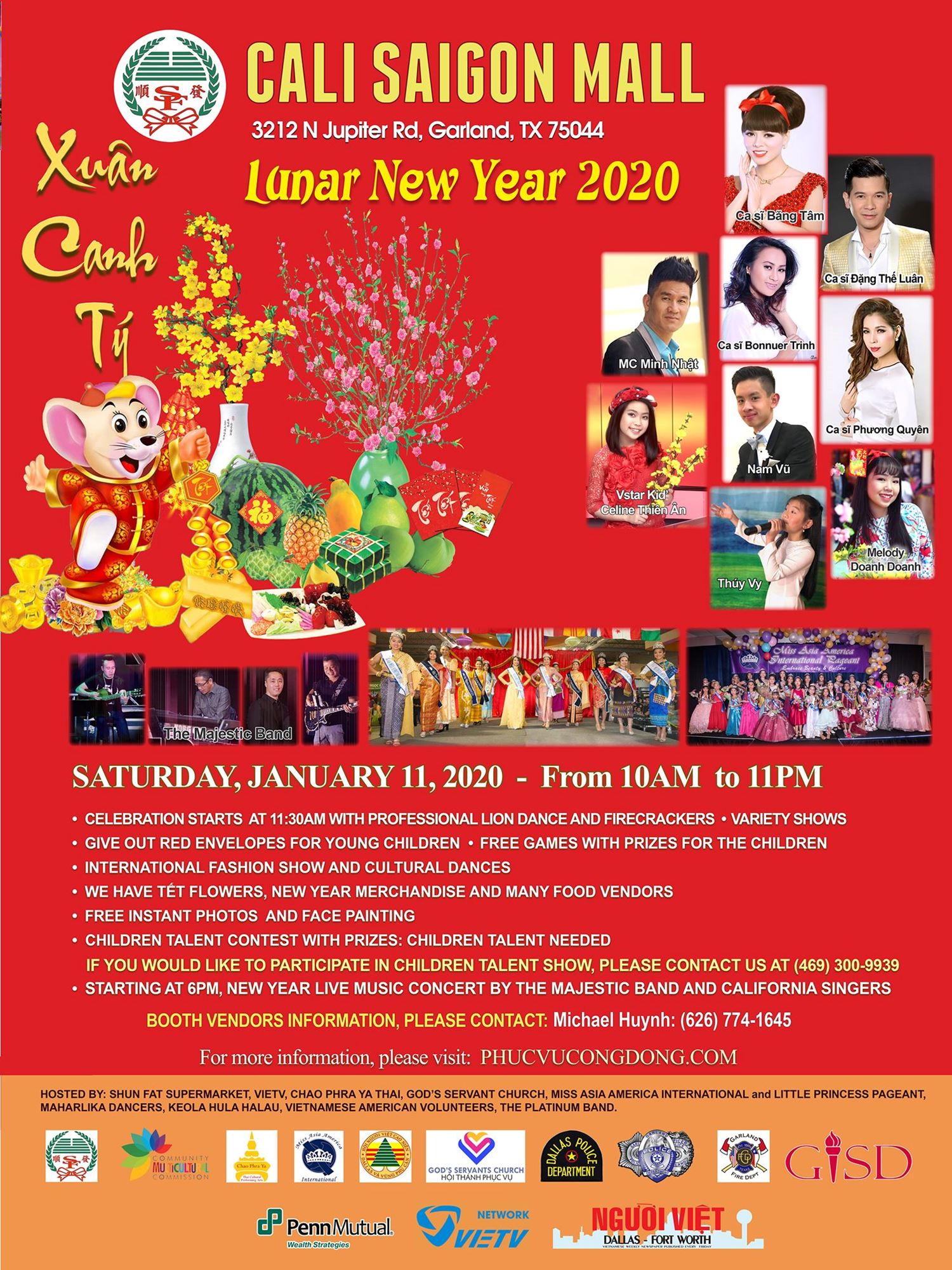 Cali-Saigon Mall’s Lunar New Year 2020