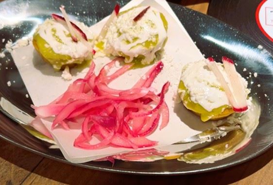 Taco y Vino tamale bites