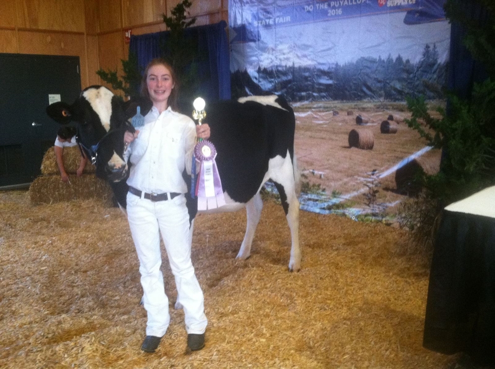 Montanna Heinricher Reserve Champion Holstein show