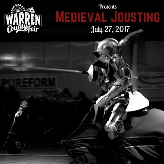 Knights of Valour Medieval Jousting Return to the Warren County Fair