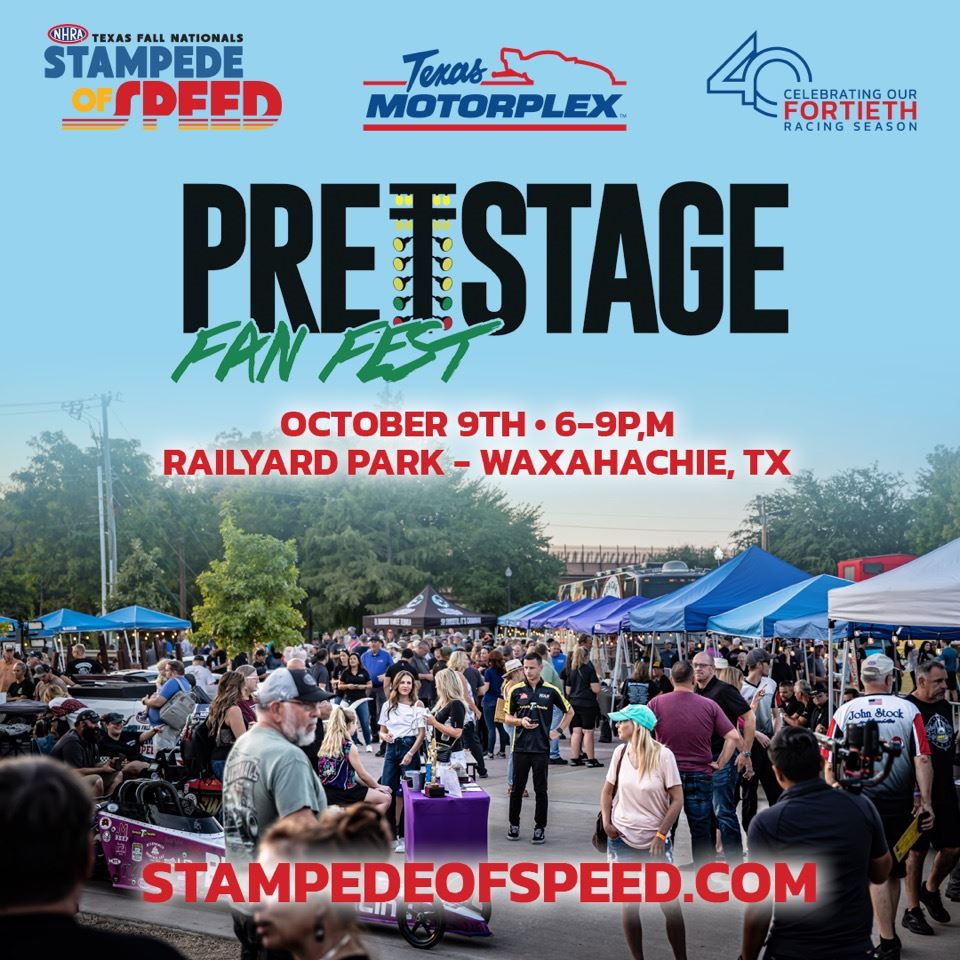 Stampede of Speed: FanFest flyer