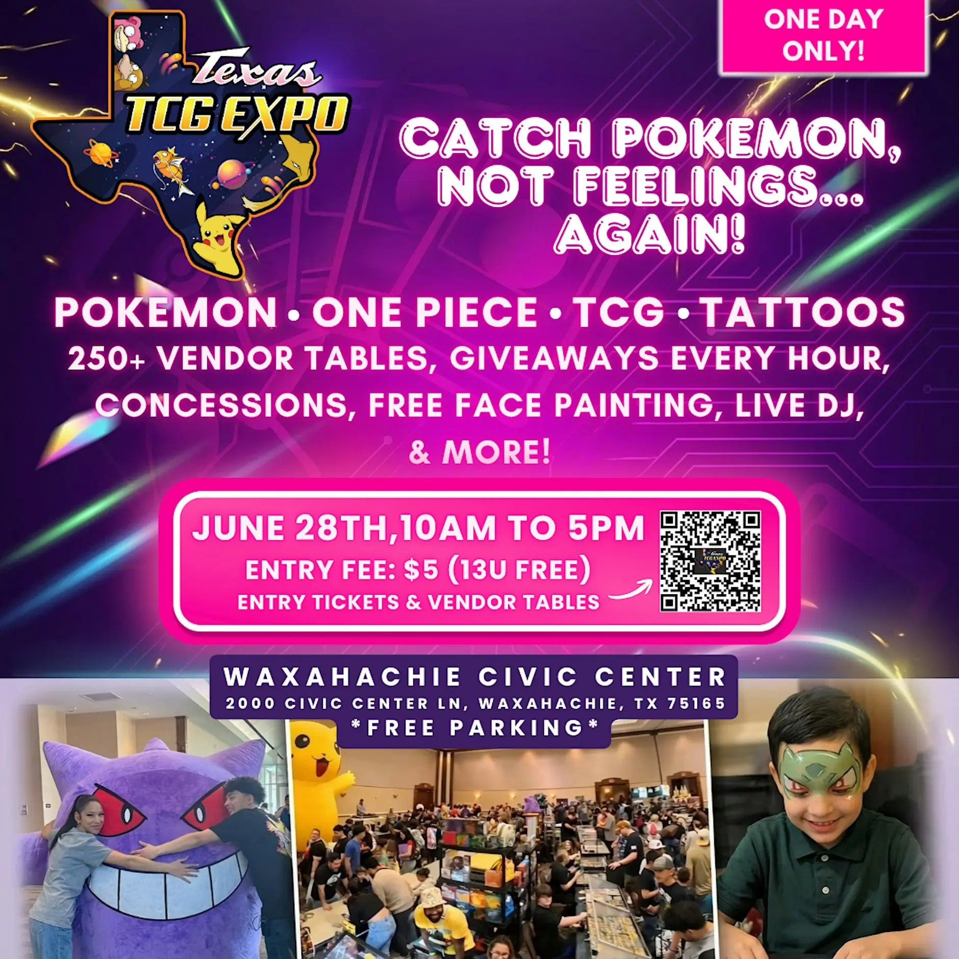 Texas TCG Expo flyer