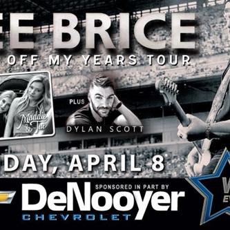 Great New Seats Released for Tonight's Lee Brice Show