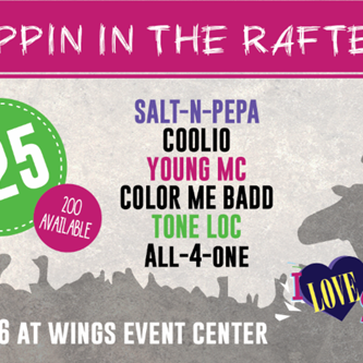Rappin' in the Rafters: Wings Event Center selling $25 tickets for I Love The 90s show