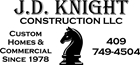 J.D. Knight Construction - Steer Wrestling Sponsor